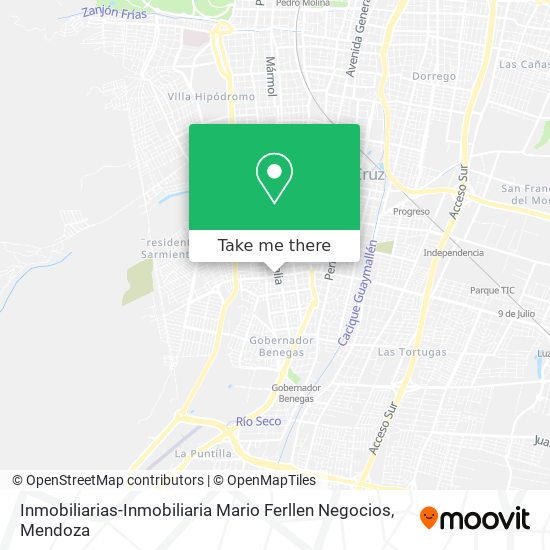 Mapa de Inmobiliarias-Inmobiliaria Mario Ferllen Negocios