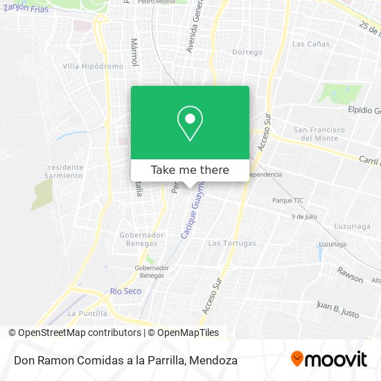 Don Ramon Comidas a la Parrilla map