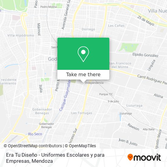 Era Tu Diseño - Uniformes Escolares y para Empresas map