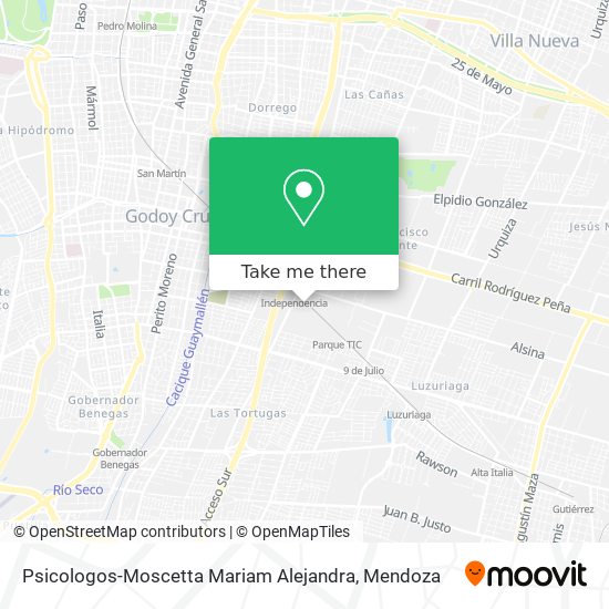 Psicologos-Moscetta Mariam Alejandra map