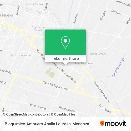 Bioquímico-Ampuero Analia Lourdes map