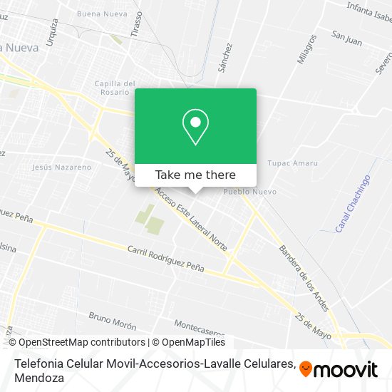 Telefonia Celular Movil-Accesorios-Lavalle Celulares map