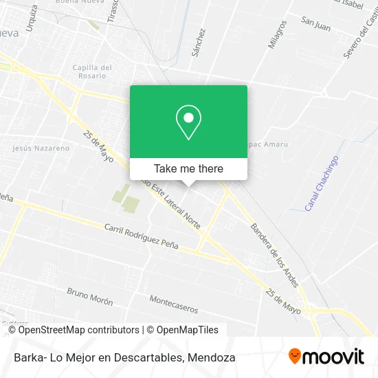Barka- Lo Mejor en Descartables map
