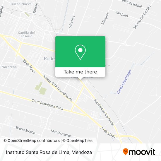 Instituto Santa Rosa de Lima map
