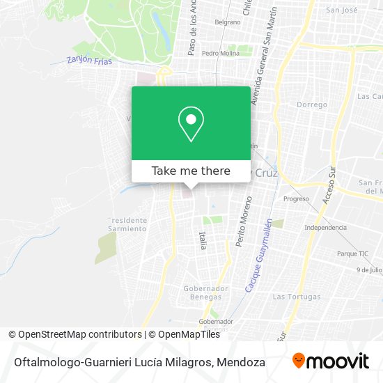 Oftalmologo-Guarnieri Lucía Milagros map