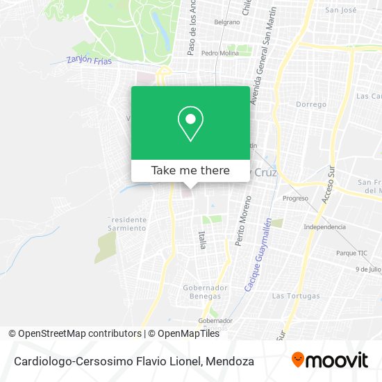 Cardiologo-Cersosimo Flavio Lionel map