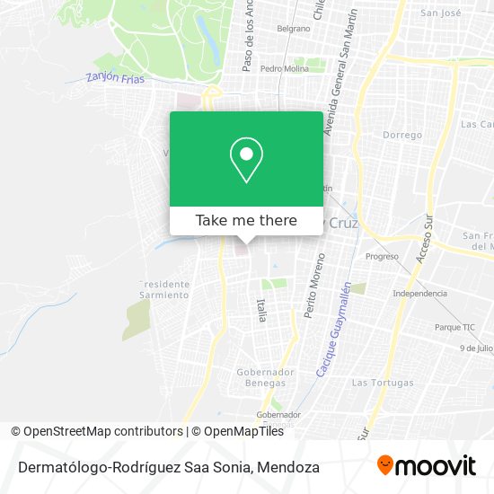 Dermatólogo-Rodríguez Saa Sonia map