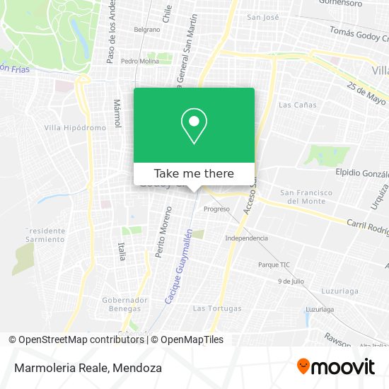 Mapa de Marmoleria Reale