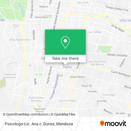 Mapa de Psicologo-Lic. Ana c. Duriez