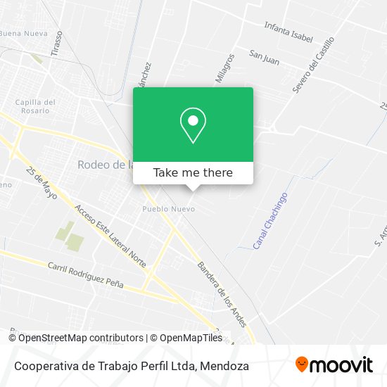 Cooperativa de Trabajo Perfil Ltda map