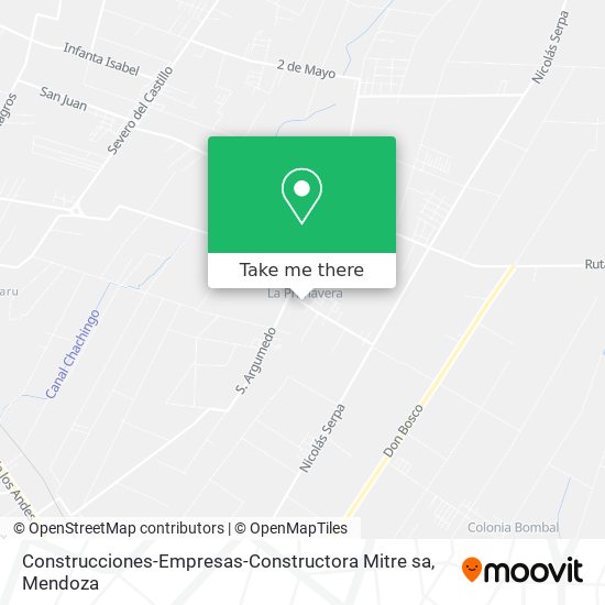 Construcciones-Empresas-Constructora Mitre sa map