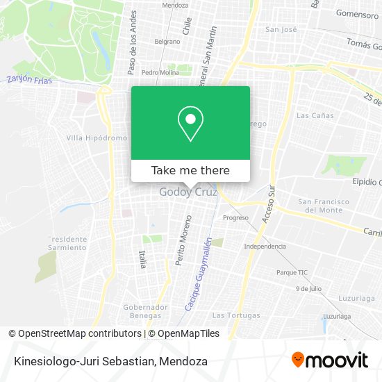 Mapa de Kinesiologo-Juri Sebastian