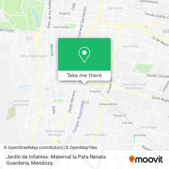 Jardin de Infantes- Maternal la Pata Renata Guarderia map
