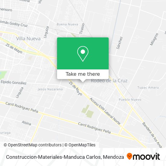 Construccion-Materiales-Manduca Carlos map