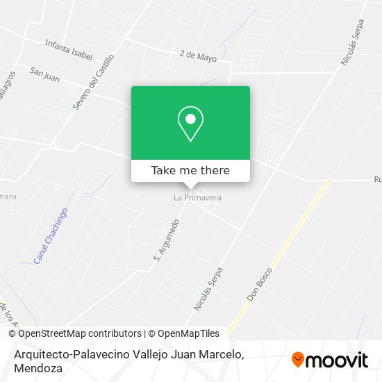 Arquitecto-Palavecino Vallejo Juan Marcelo map