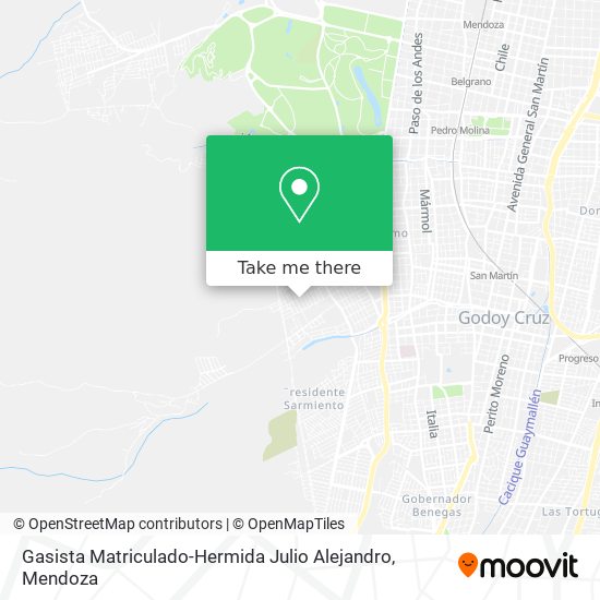 Gasista Matriculado-Hermida Julio Alejandro map