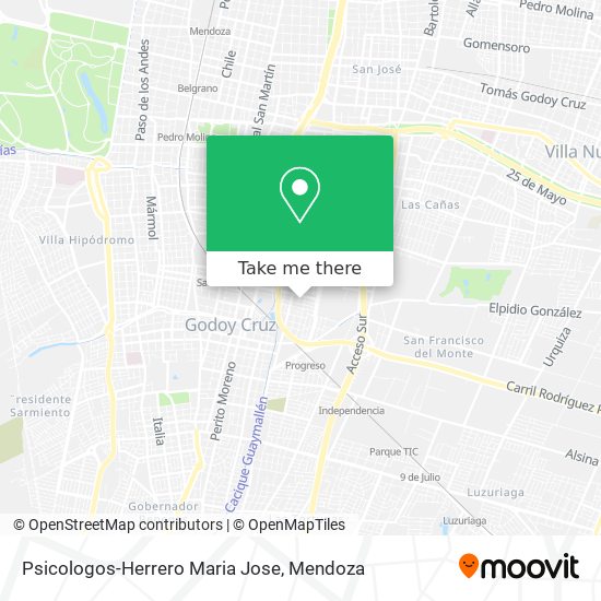 Psicologos-Herrero Maria Jose map