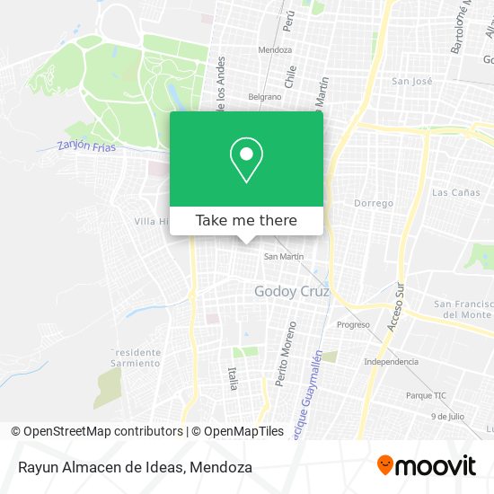 Mapa de Rayun Almacen de Ideas