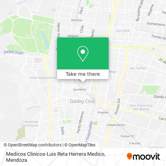 Medicos Clinicos-Luis Reta Herrera Medico map