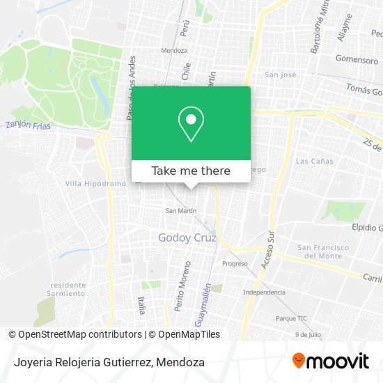 Joyeria Relojeria Gutierrez map