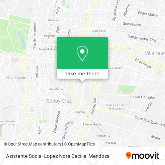 Mapa de Asistente Social-Lopez Nora Cecilia