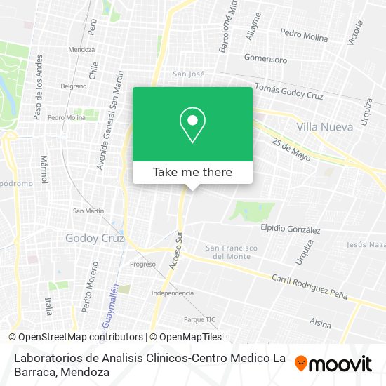 Laboratorios de Analisis Clinicos-Centro Medico La Barraca map