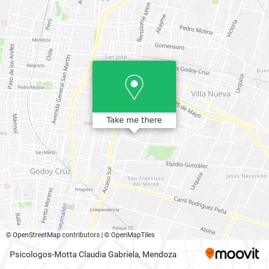 Mapa de Psicologos-Motta Claudia Gabriela
