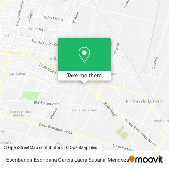 Escribanos-Escribana Garcia Laura Susana map