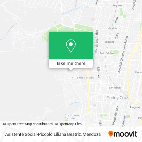 Mapa de Asistente Social-Piccolo Liliana Beatriz