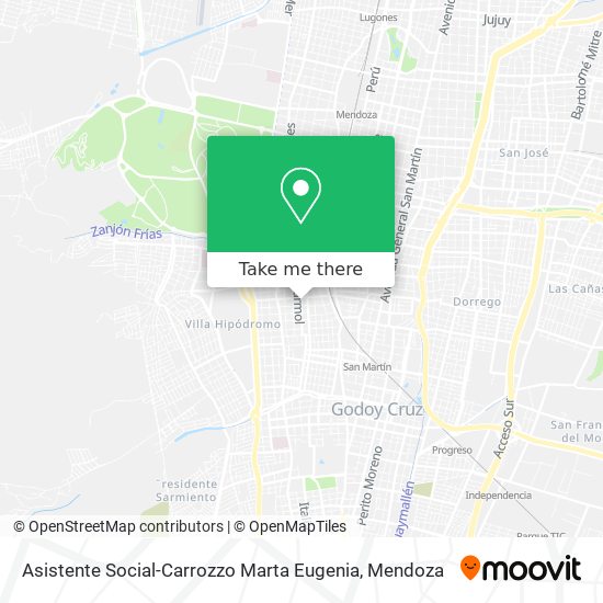 Asistente Social-Carrozzo Marta Eugenia map