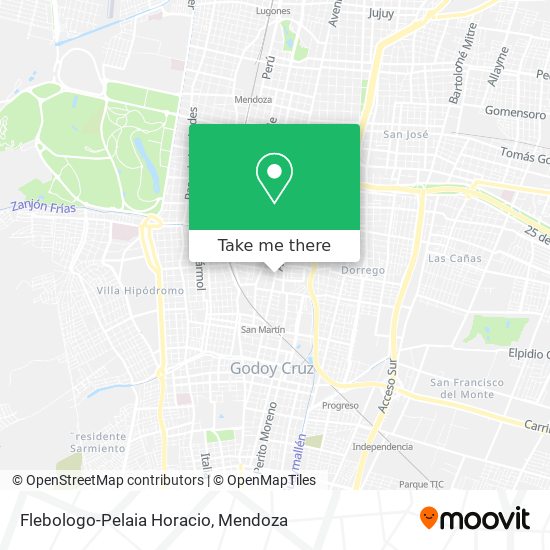 Flebologo-Pelaia Horacio map