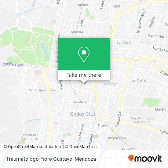 Traumatologo-Fiore Gustavo map
