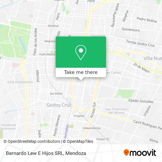Bernardo Lew E Hijos SRL map