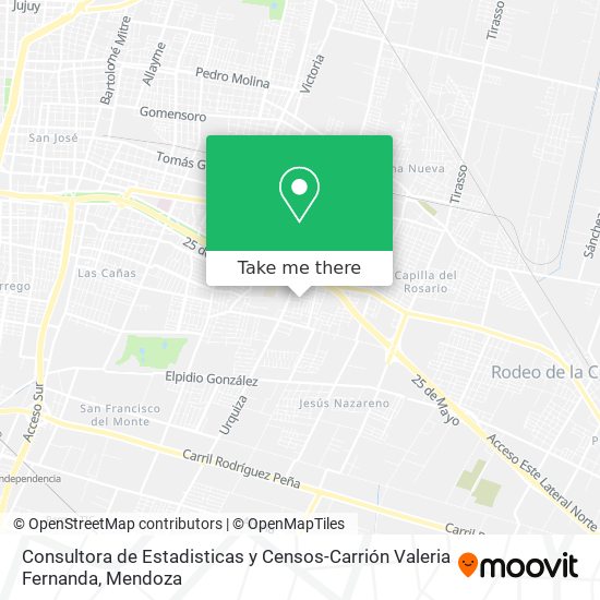 Consultora de Estadisticas y Censos-Carrión Valeria Fernanda map