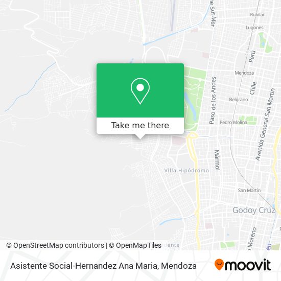 Asistente Social-Hernandez Ana Maria map