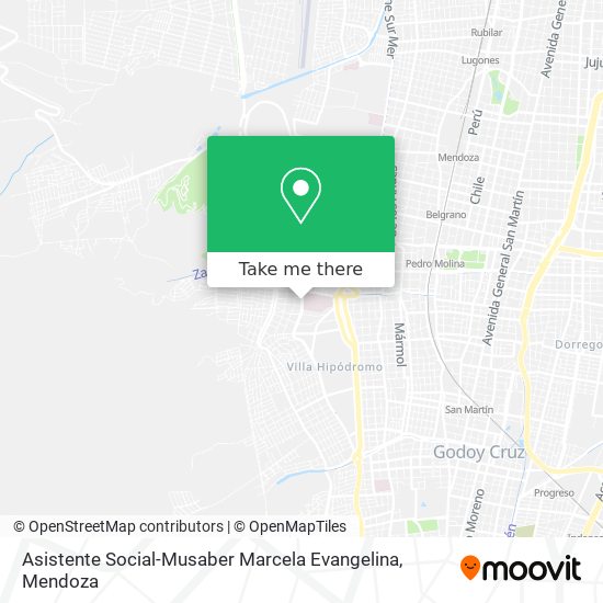 Asistente Social-Musaber Marcela Evangelina map