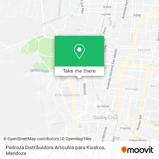 Pedroza Distribuidora Artículos para Kioskos map