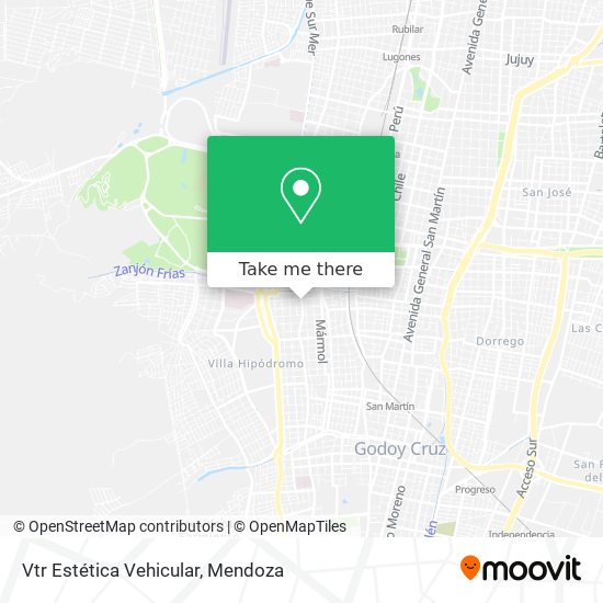 Vtr Estética Vehicular map