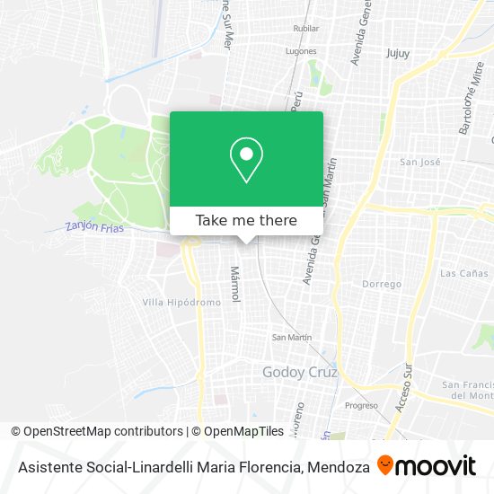 Asistente Social-Linardelli Maria Florencia map