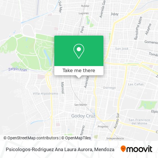 Psicologos-Rodriguez Ana Laura Aurora map