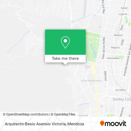 Mapa de Arquitecto-Besio Asensio Victoria
