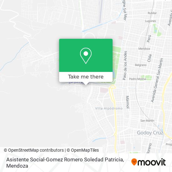 Asistente Social-Gomez Romero Soledad Patricia map