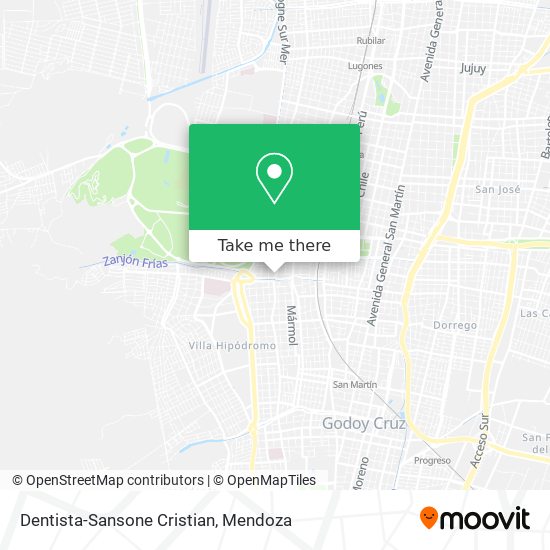 Dentista-Sansone Cristian map