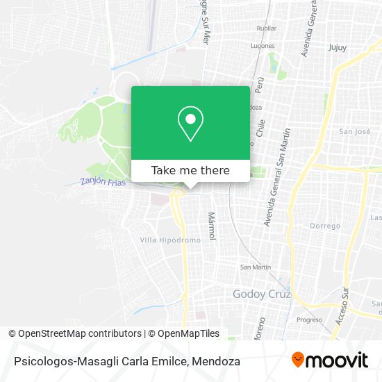 Psicologos-Masagli Carla Emilce map