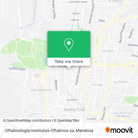 Oftalmologia-Institutos-Oftalmos sa map