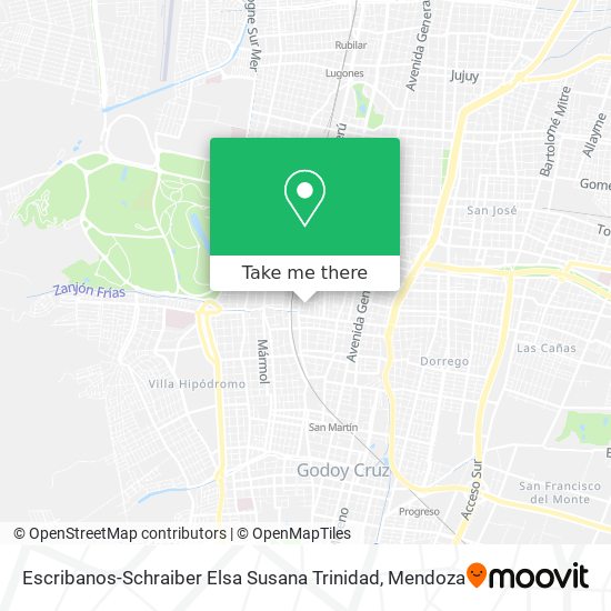 Escribanos-Schraiber Elsa Susana Trinidad map
