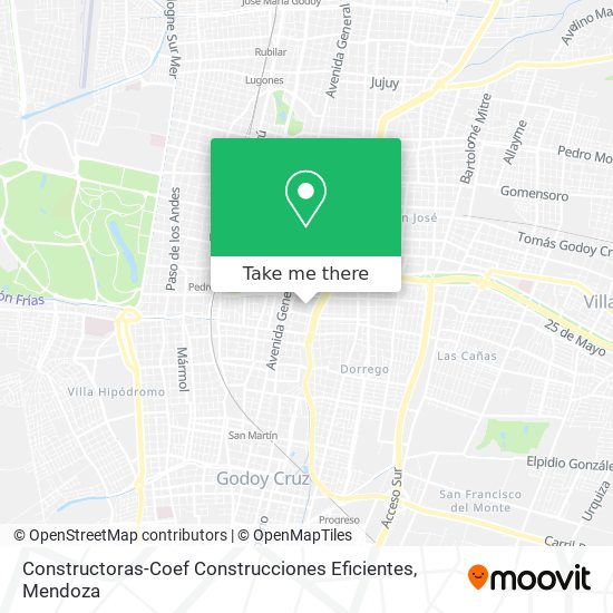 Mapa de Constructoras-Coef Construcciones Eficientes