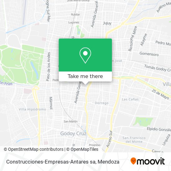 Construcciones-Empresas-Antares sa map
