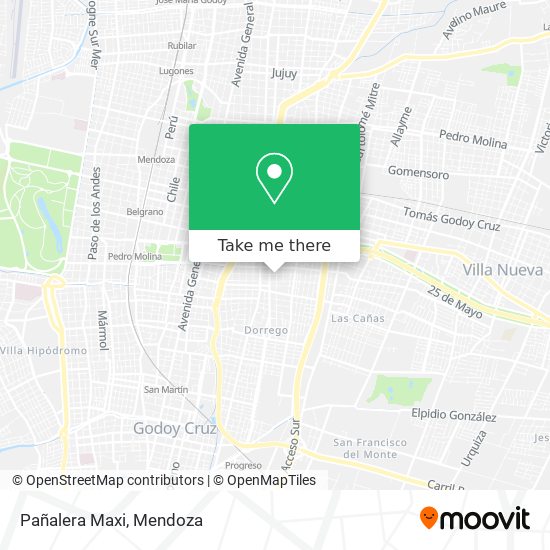 Pañalera Maxi map