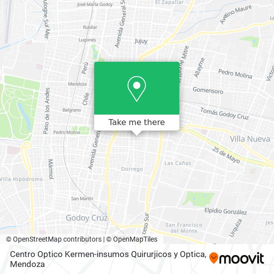 Centro Optico Kermen-insumos Quirurjicos y Optica map